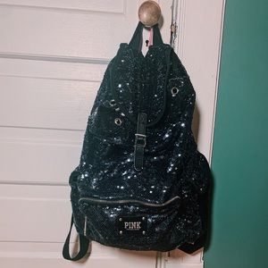 PINK glittery backpack
